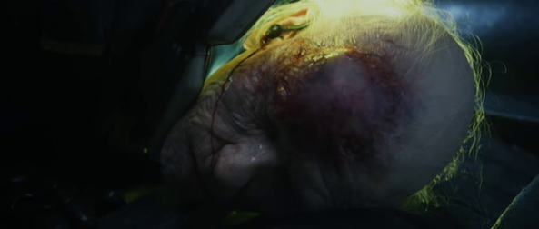 Weyland knocked out - Copyright 20th Century Fox